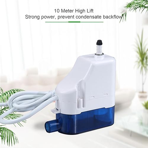 Condensate Pump - 24LPH Automatic AC Condensation Pump with Hose, Removal Drain Pump for 1 ‑ 3P Air Conditioner, Dehumidifier, Ice Maker, Furnace, AC unit - Poueer