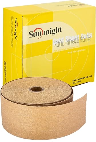 Sunmight 06106 2-3/4' x 45 yd 80 Grit PSA Sheet Roll, 2.75' X 45YRD - Poueer