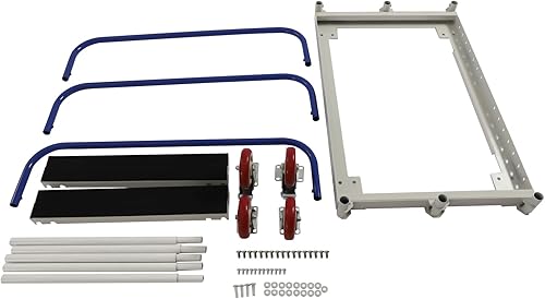 1500lbs Steel Panel Truck Cart, Platform Truck Cart, Lumber Cart Drywall Dolly Cart, Drywall Cart Panel Cart Dolly with 4 Dual-Bearing Casters, Steel Panel Cart, Steel Frame Dolly (1000lbs-39x24in) - Poueer