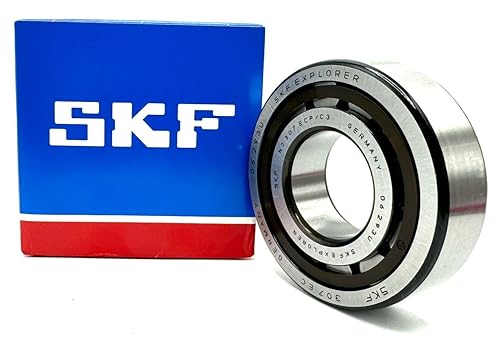 SKF Germany NJ307 ECP C3 Cylindrical Roller Bearing 35X80X21 MM - Poueer