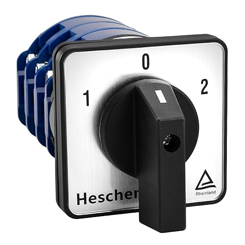 Rotary Changeover Cam Switch LW28-125/D303.3 125A 660VAC ON/Off/ON 3 Position 3 Phase 12 Terminals CE - Poueer