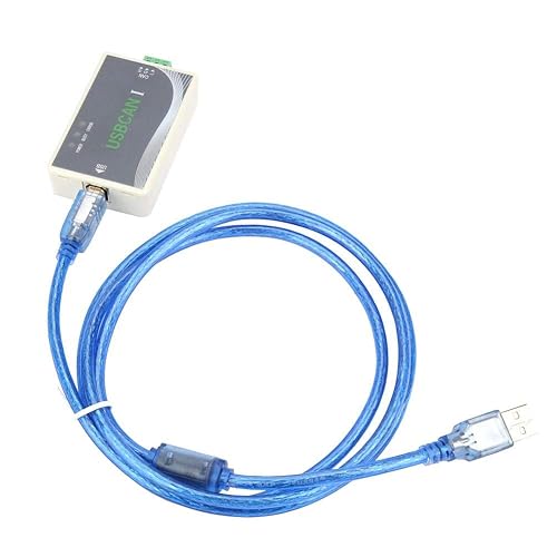 Walfront USB to CAN Analyzer USB CAN Debugger Compatible, PC Can Use It to Connect with a Standard CAN Network Via USB Bus - Poueer