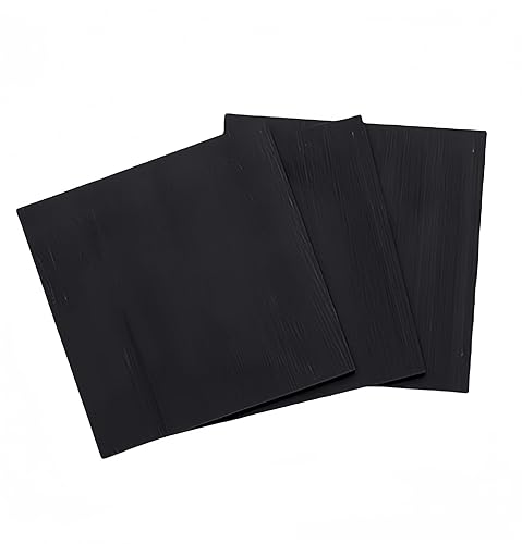 5Pcs Electrode Graphite Sheet, high-Purity Graphite Plate, electrolytic Cell Anode Cathode, for electrochemical Research Experiments (100x100mm, 1mm Thick) - Poueer