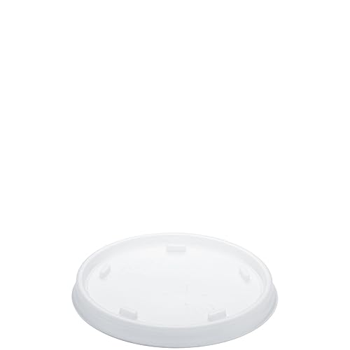 DART 8SL Plastic Cold Cup Lids, Fits 8-9oz Cups, Translucent (Case of 1000) - Poueer