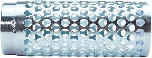 Steel 2' NPSH Thin Barrel Suction Strainer - Poueer