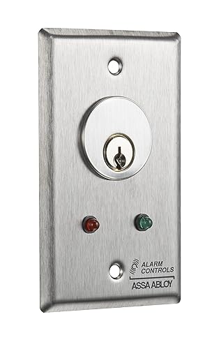 MCK-6 Mortise Keyswitch, Gang, Green & Red LED - Poueer
