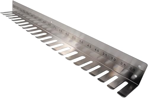 305 Stainless Steel Rack Wall Hanging Frame For Endotracheal Tubes Veterinaria Equipment(2.0-14,70cm) - Poueer