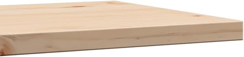Table Top Natural Pine Wood Solid Pine Wood 16 x 16 in Durable,Furniture,Table Accessories,Table Tops,847423 - Poueer