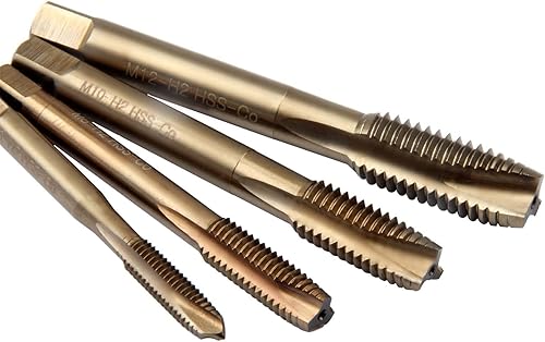 M18 X 1.5 Containing Cobalt Spiral Point Tap, HSS-CO Spiral Point Thread Tap M18 X 1.5 - Poueer