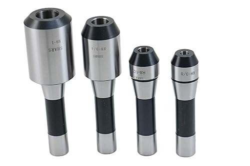 Shars 8 PCS Precision R8 End Mill Tool Holder Set for Milling Machine 202-5310 R[ - Poueer