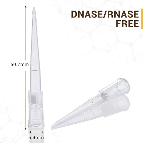 4E's USA Pipette with 200µL Tips 96 Pieces Racked, 10-100µL ISO Calibrated Adjustable Single Channel Pipettes - Poueer