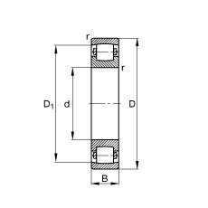 NACHI 22210-EX-W33 Spherical Roller Bearing, 50 mm ID, 90 mm OD 23 mm Width - Poueer