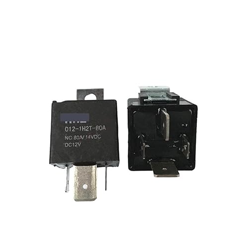 AUTO car 12V Relay 012-1H2T-80A HHZ-012-1H2T-80A 0121H2T80A 80A 14VDC 12VDC DC12V 4PIN(5pcs) - Poueer