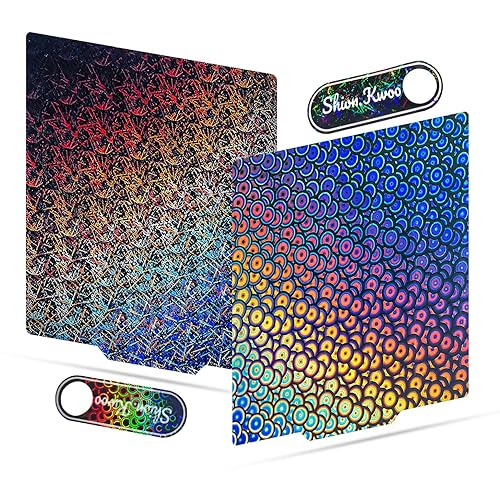 330x330mm Neptune 3 Plus/4 Plus Build Plate-NO Magnetic Sticker- for Qid1 X Max 3/A30/ A30 Pro,Tronxy X3S/X5S Pro,Flsn Core-XY/Raise MAX3 Pro 2/Pro 2 Plus 3D Printer-(PEZM/PESZ) - Poueer