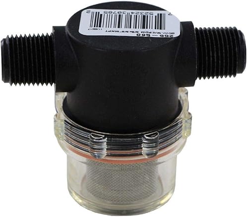 Delavan 7812-301 PowerFlo 12V Demand Diaphragm Pump with Shurflo 255-568 Strainer (Bundle, 2 Items) - Poueer