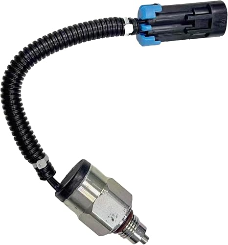 12V Spool Lockout Solenoid Valve 87445987 Compatible with New Holland L180 L185 L190 LS180.B LS185.B LS190.B C185 C190 Case Skid Steer Loaders 410 420 430 435 440 445 465 - Poueer