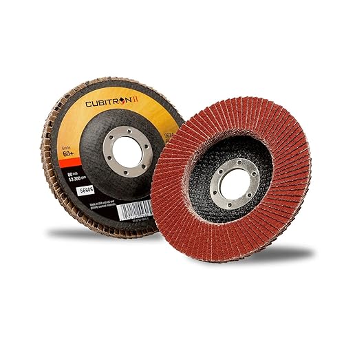 3M Silver Cut-Off Wheel, 87458, T1, 3 in x .035 in x 3/8 in, Pack of 25, Precision Shaped Grain, Pipe Cutting, Stainless and Mild Steel, Metal Fabrication, Metalworking - Poueer