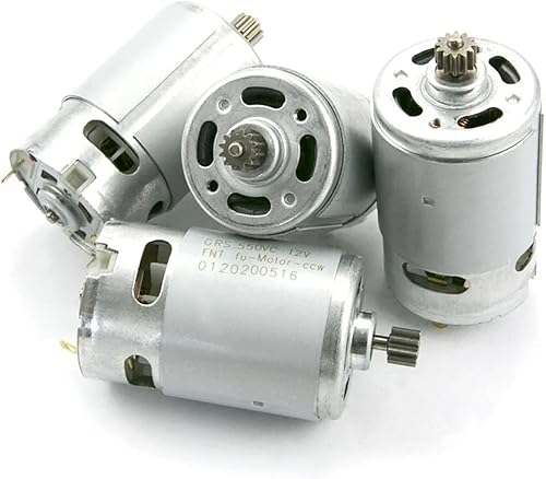 550 DC motor 10.8V/12V/14.4V/18V/21V drill motor without teeth 9/11/12/13/14/15 teeth high torque gearbox(13 Teeth,12V) - Poueer