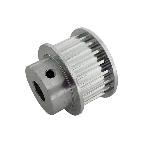 HTD 5M Timing Belt Pulley 15mm Width 405mm Belt 60 Teeth 20Teeth 3:1 Ratio Synachronous Pulley 5mm 6mm 8mm 10mm 12mm 14mm 15mm 16mm 19mm 20mm 22mm 24mm 25mm Transmission Pulley (60T-12mm, 20T-12mm) - Poueer