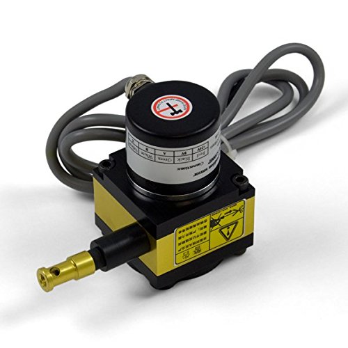 CALT 1000mm Draw Wire Encoder 24Vdc Supply 4-20mA Output - Poueer
