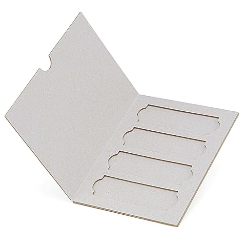 Globe Scientific 513004 Cardboard Slide Mailer for 4 Slide (Case of 50) - Poueer