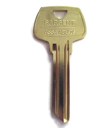 Sargent 6 Pin Key Blank 6270 RDH Keyway, Pkg of 10, Factory Original - Poueer
