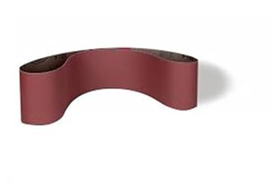 6 inch x 123 inch, 80 Grit, KK752X (General Grade), X-Weight, Aluminum Oxide (A/O), Abrasive Sanding Belts, 10-Pak - Poueer