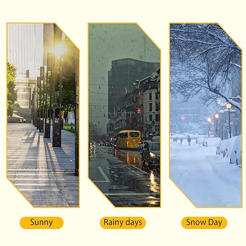 Safety Bollards Post, 36 inch Height 4.5 inch Diameter Steel Bollard Post,Anti-Collision Safety Post, Bollard Post for Parking Lots, Parks and Streets, 6 Packs - Poueer