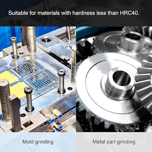 MIRACLE Super Ceraton Ceramic Fiber Stones Pack of 10-100L x 4W x 1T mm for Metals Wood Mold Grinding Removal Deburr Pneumatic Toos Ultrasonic Tools (#120 Dark Brown) - Poueer