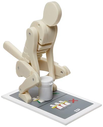 3B Scientific W19007 Lifting Demonstration Figure Model, 11.0' x 8.3' x 8.5' - Poueer