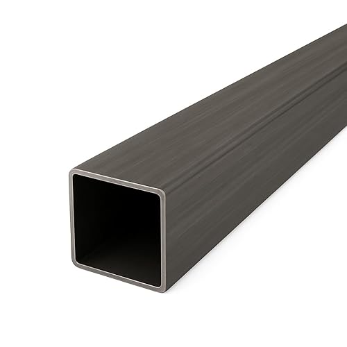 3' x 3' x 0.120' Sidewall Thickness | Various Lengths | 12', 24', 36', 48' & 60' Long | Mild Steel Square Tube, Hot Rolled Steel (48 Inches) - Poueer