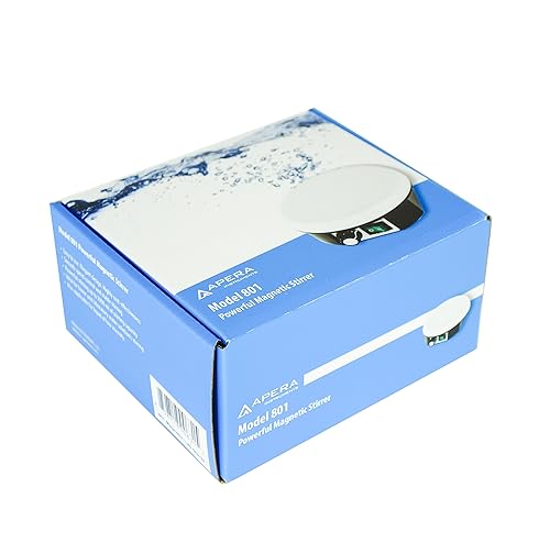 Apera Instruments AI2801 Powerful Magnetic Lab Stirrer / Stir Plate, Speed Range: 0-2300 rpm, Max Stirring Capacity: 3000ml - Poueer