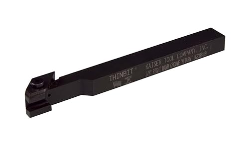 THINBIT LGS38R 3/8 inch, Right Hand Orientation, Straight toolholder. Use with Grooving, face Grooving, Threading and Parting Inserts. - Poueer