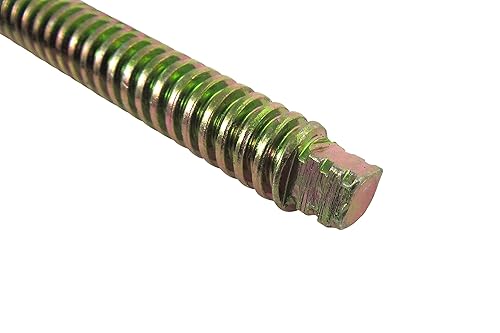 Taytools 101904 2 Piece Set Large and Small Carvers Screws 1/2” and 5/8” Diameter Tapered Threads 6-1/2” and 9-1/2” Overall Length - Poueer