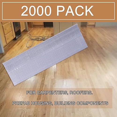BHTOP 2 Inch Flooring Nails 16 Gauge L-cleat Nails 2000 pack - Poueer