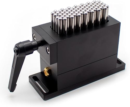 iDili Flexible Fixture Universal Clamp CNC Assembly Flexible Claw 30x79MM SUS Stainless Steel for CNC Laser Marking Machine, FLX-S0621 (Blue) - Poueer