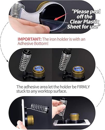 YIHUA 928D-III Soldering Iron,110W High Power, Fully Digital Display °F /°C- Temperature Control Soldering Tool, Accurate 194~896°F, with ON/OFF Switch, Iron Tip, Brass Wool, Automatic Sleep Mode - Poueer