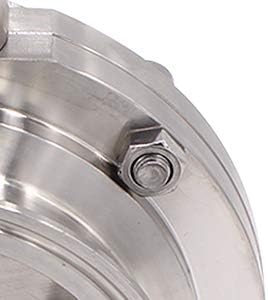 DERNORD 2 Pack 1.5 Inch Tri Clamp Sanitary Butterfly Valve with Pull Handle Stainless Steel 304 Tri Clamp Clover (1.5' Tube OD) - Poueer