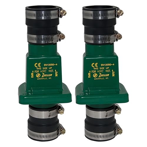 Zoeller 30-0181 PVC Plastic Check Valve, 1-1/2 Inch (2 Pack) - Poueer