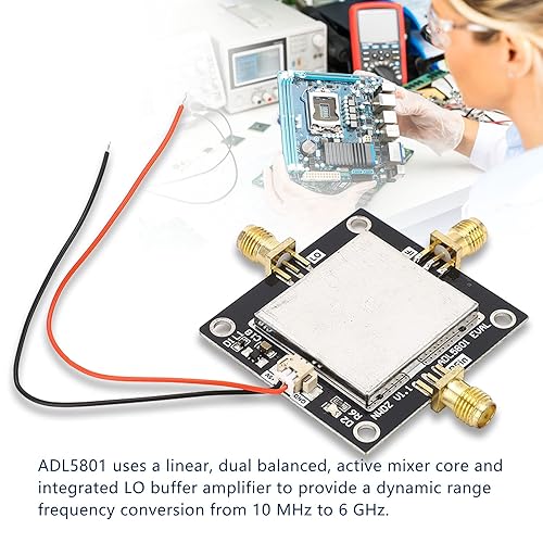 Active Mixer Module, 10M Bias Adjustment Function, 6Ghz Adl5801 Supp Architecture Double Balanced Balun Coupled - Poueer