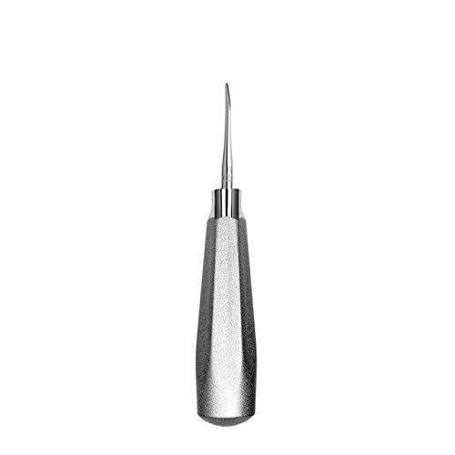 Hu-Friedy EL3C Luxating 3mm Elevator, Curved, 510 Large, Tapered Hexagon Handle - Poueer