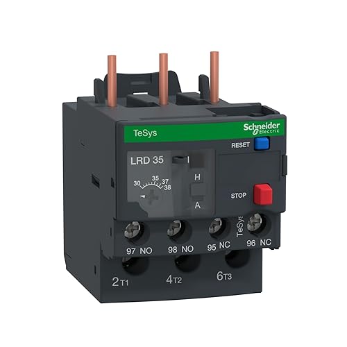 Schneider Electric LRD35 TeSys LRD Thermal Overload Rels, 30… 38A, Class 10A, 70 mm x 45 mm x 70 mm - Poueer
