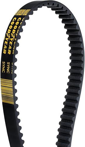 Goodyear 425-5M-15 HTD Timing Belt: 5M Profile, 425 mm Pitch Length, 15 mm Width, 85 Teeth, 5 mm Pitch - Poueer