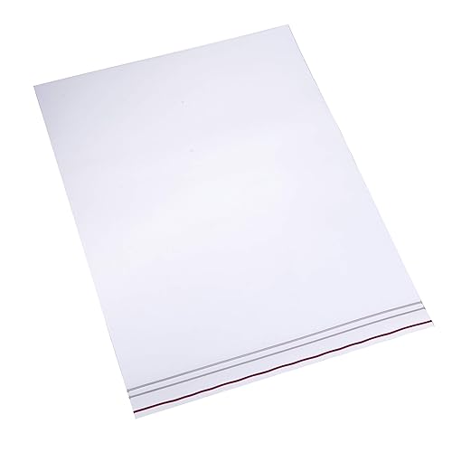 MGRL4P1215 Polyethylene (LDPE/LLDPE Blend) Clear Reclosable Bag, 15' Length, 12' Width (Pack of 500) - Poueer