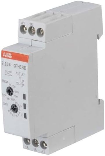 ABB 1SVR500100R0000 Time Relay, 24 - 240 VAC/24 - 48 VDC, 0.05 sec - 100 hr - Poueer