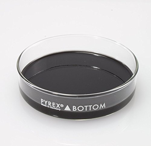 DD-90-S-BLK Large Dissection Petri Dish, Black, 93 mm Dia x 22 mm H - Poueer