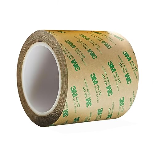 CANOPUS Double Sided Transfer Sheet, 468MP Adhesive Transfer Tape, 12in x 5yd - Poueer
