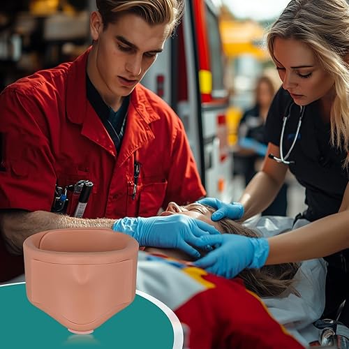 Wearable Cricothyrotomy Task Trainer, Cricothyrotomy Simulator, Cricothyrotomy and Tracheostomy Trainer, Surgical Airway Trainer - Poueer