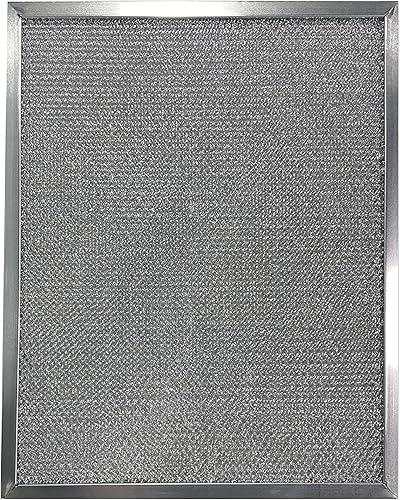 Air Filter Factory Washable Industrial Aluminum Foil Filter 16 x 20 x 1 Inches Nominal - 15-5/8 x 19-5/8 x 7/8 Inches Exact - Poueer