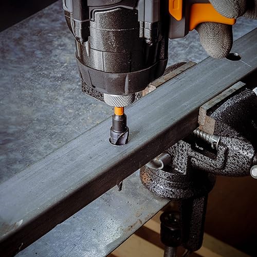 KSEIBI Unibit 3-Piece High-Speed Steel Step Drill Bit Set - for Stainless Steel, Aluminium, Wood - Poueer